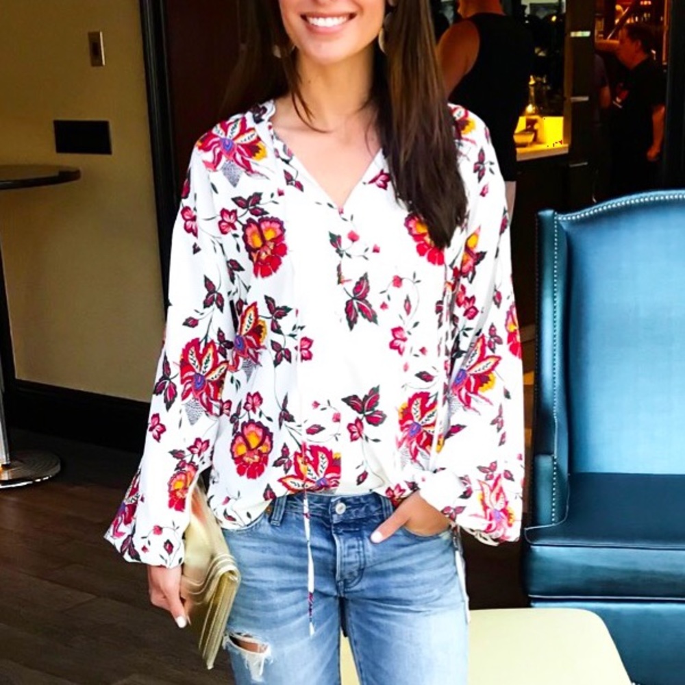 H&M Floral blouse